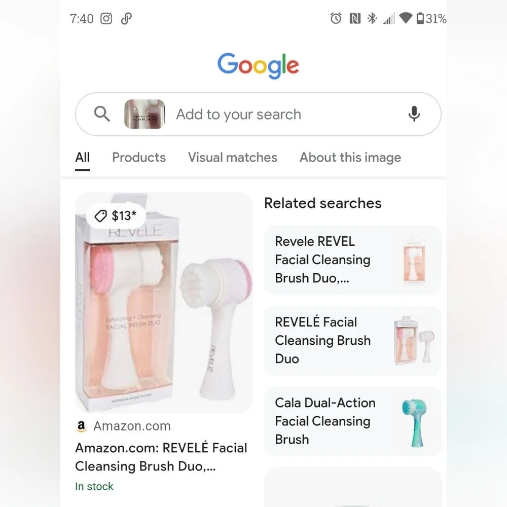 REVELE Exfoliating & Cleansing Brush